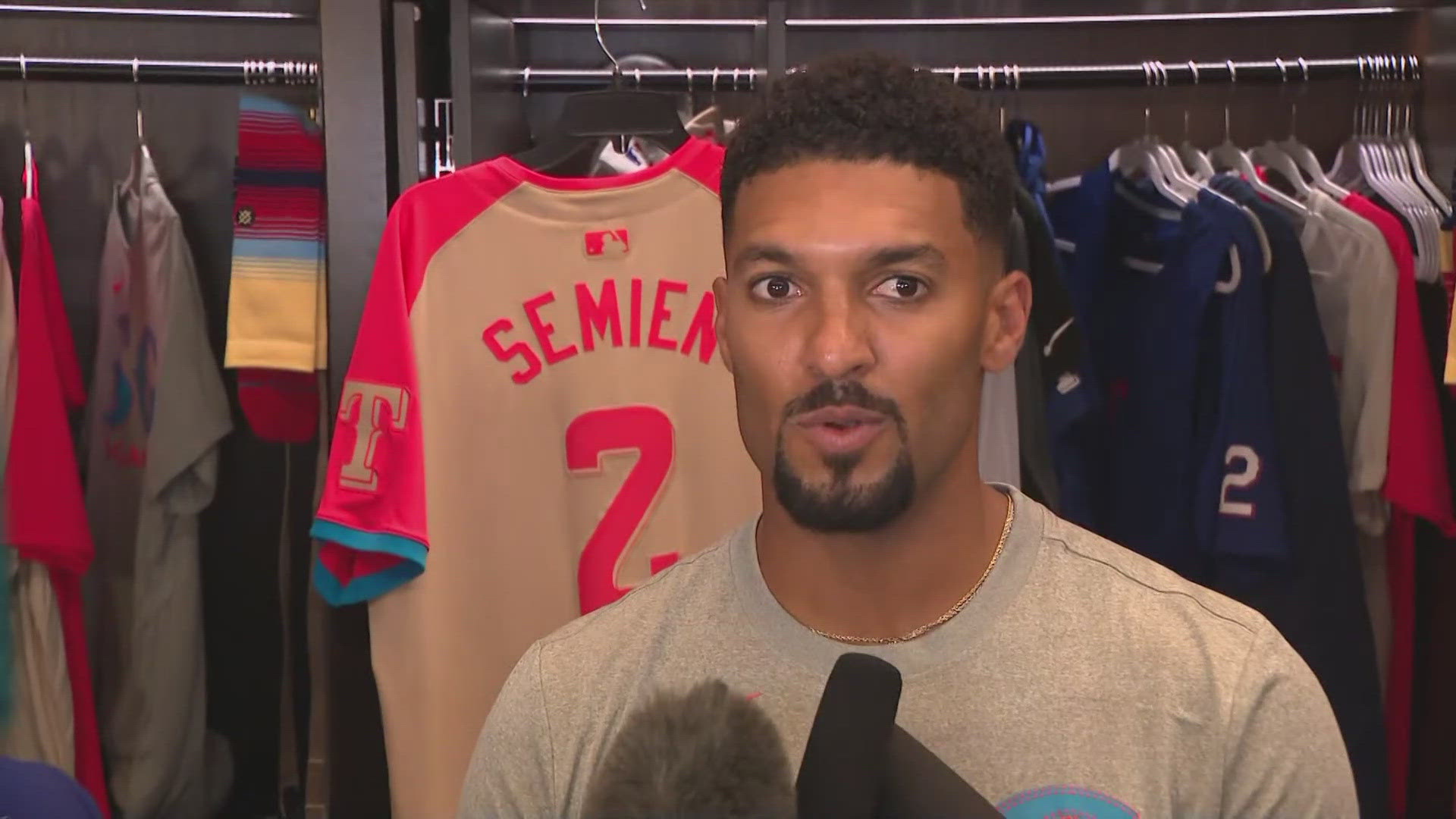 The WFAA team talks about the American League win and their ugly jerseys.