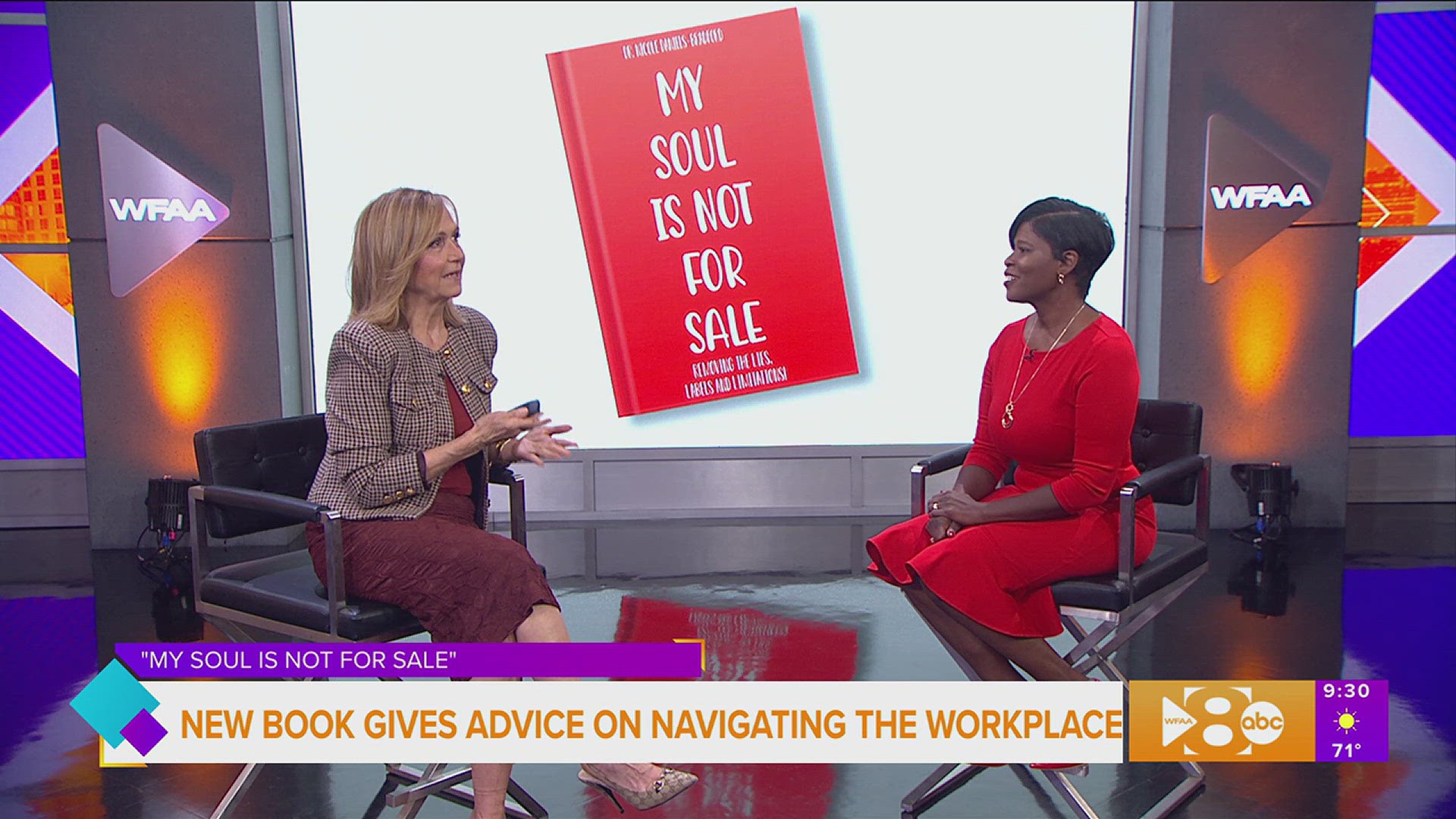 Author and Life Coach Dr. Nicole D. Bradford takes us inside her new book "My Soul Is Not For Sale" and shares advise on authenticity and navigating the workplace.