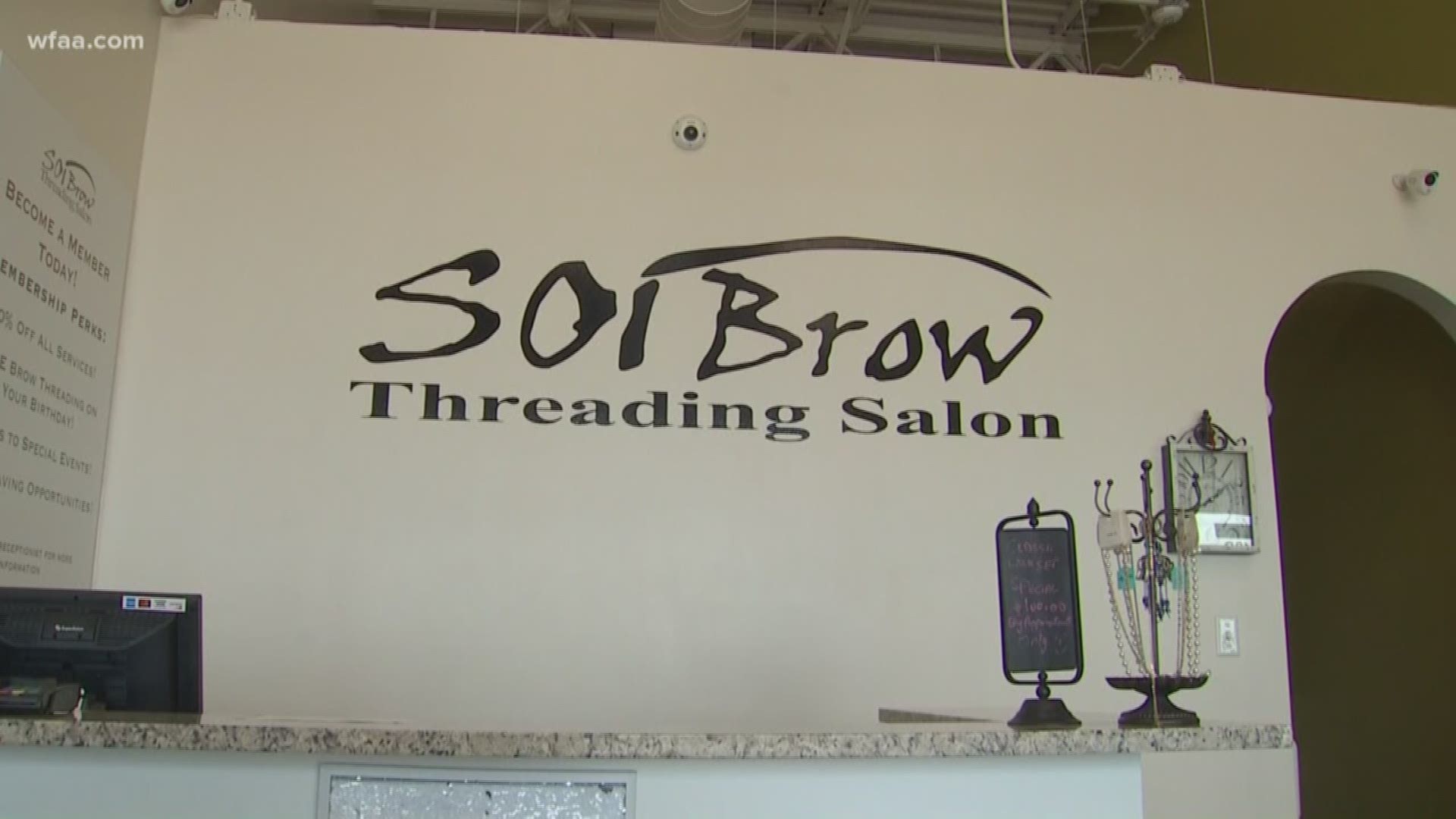 Employees say the woman has hit their salons in Midlothian, Mansfield, Irving, Waxahachie and Waco. Now, they are warning customers to beware so they don’t become a victim of theft.