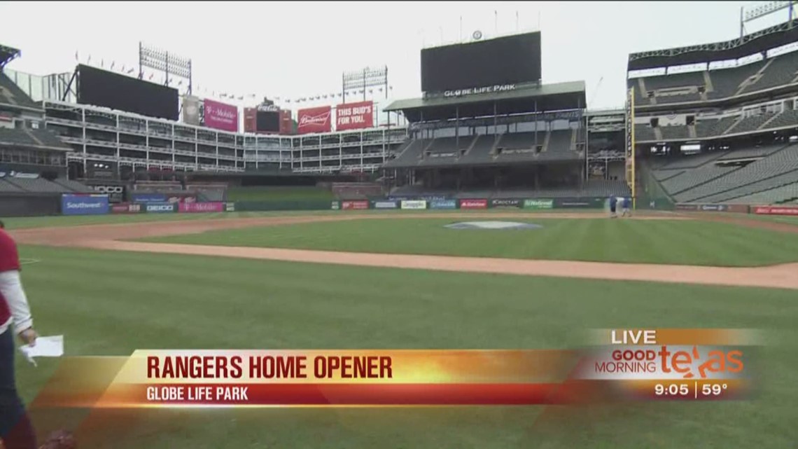 Rangers Home Opener at Globe Life Park