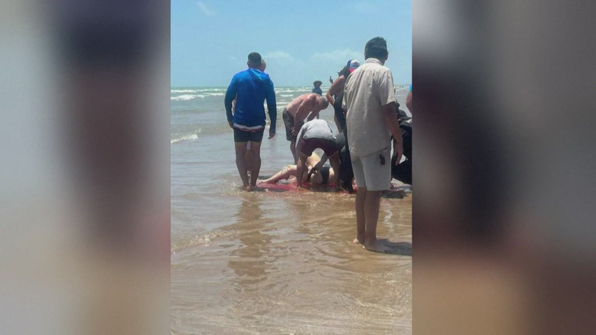 Officials said the shark escaped to open waters and that there is currently no plan to contain it.