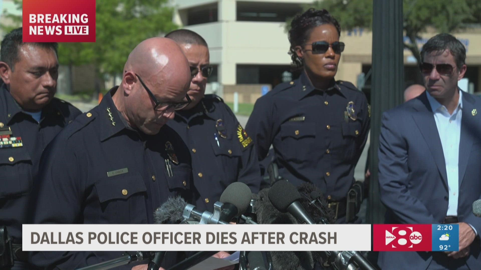 DPD, Community Mourning After Officer Dies In Crash With Wrong-way ...