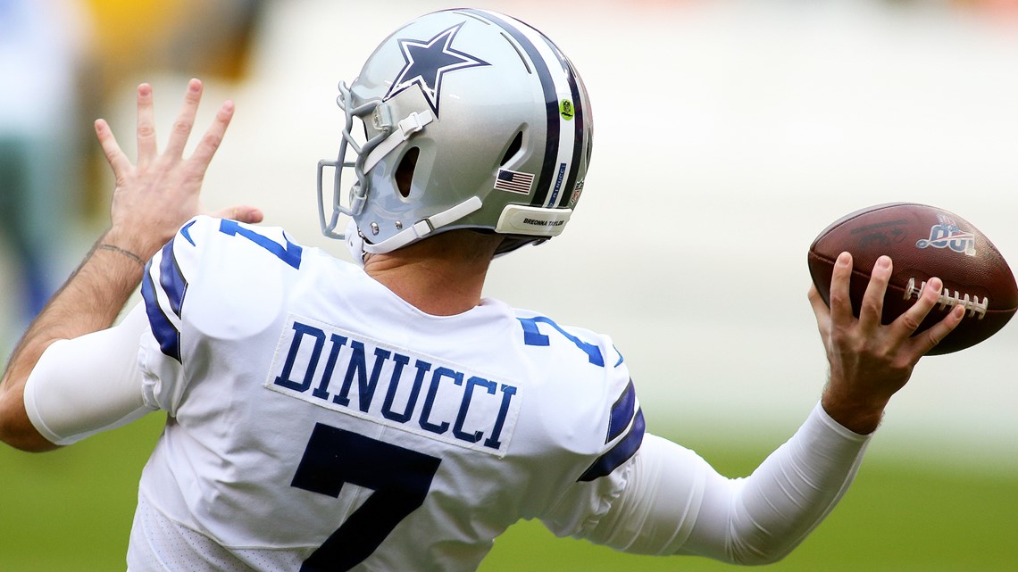 Cowboys believe in rookie QB DiNucci ahead of first start in Philadelphia