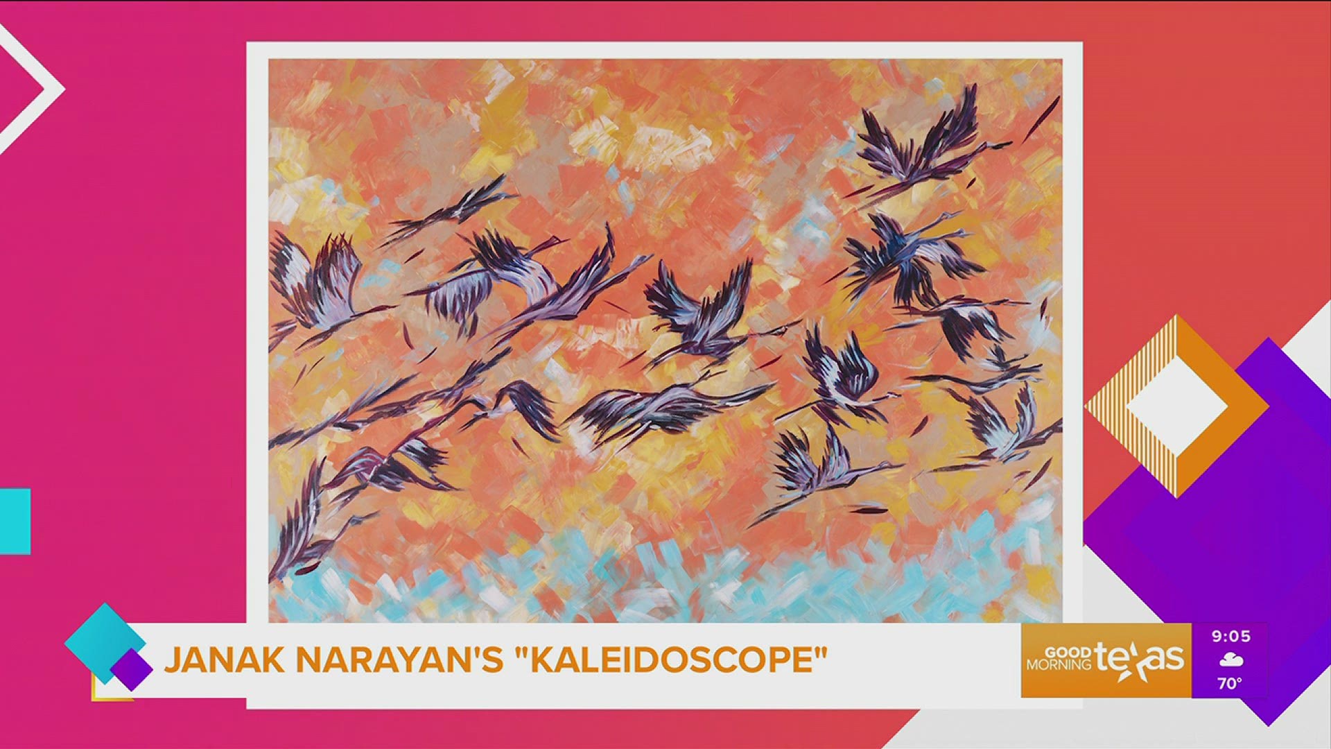 Janak Narayan's "Kaleidoscope" Solo Exhibition