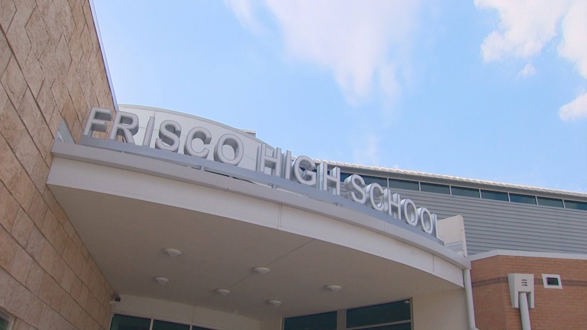 School officials and Frisco police "immediately began an investigation and that investigation is still underway."