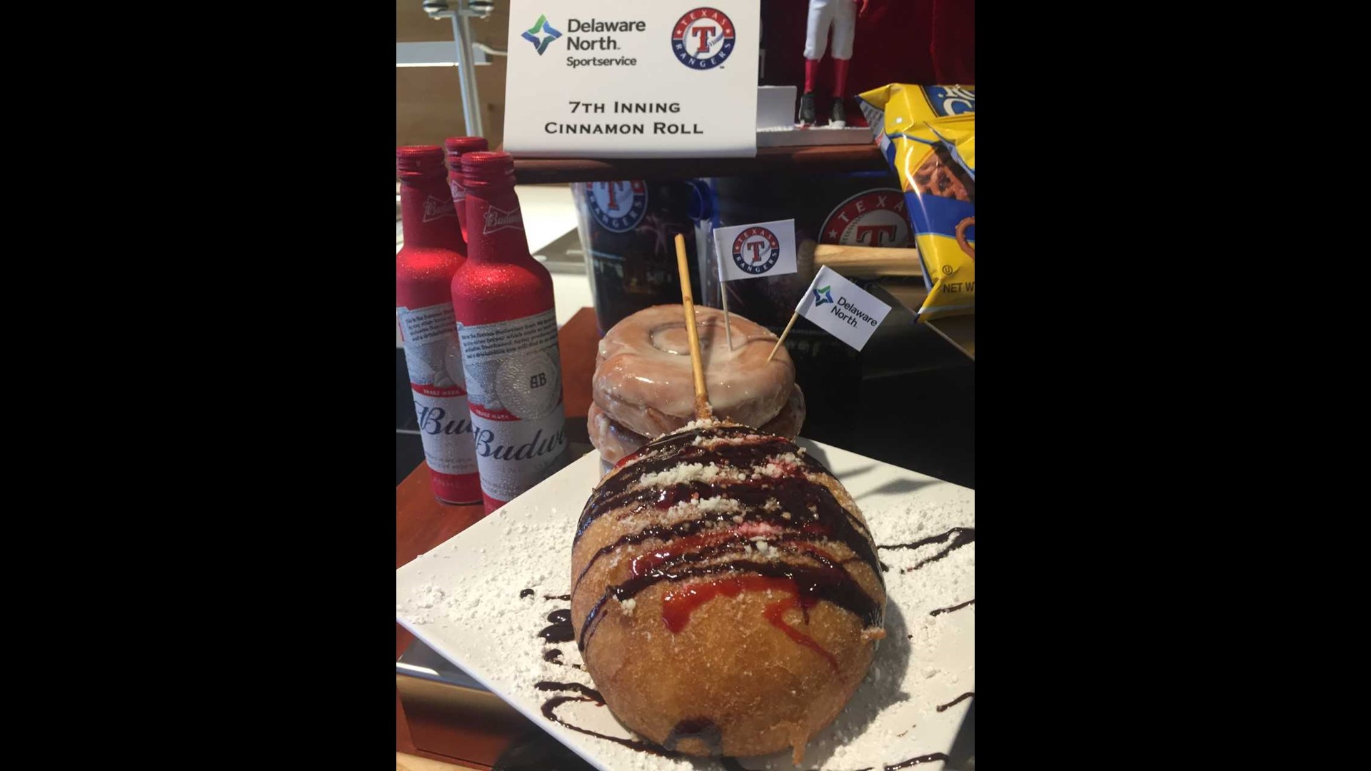 Texas Rangers introduce new ballpark food
