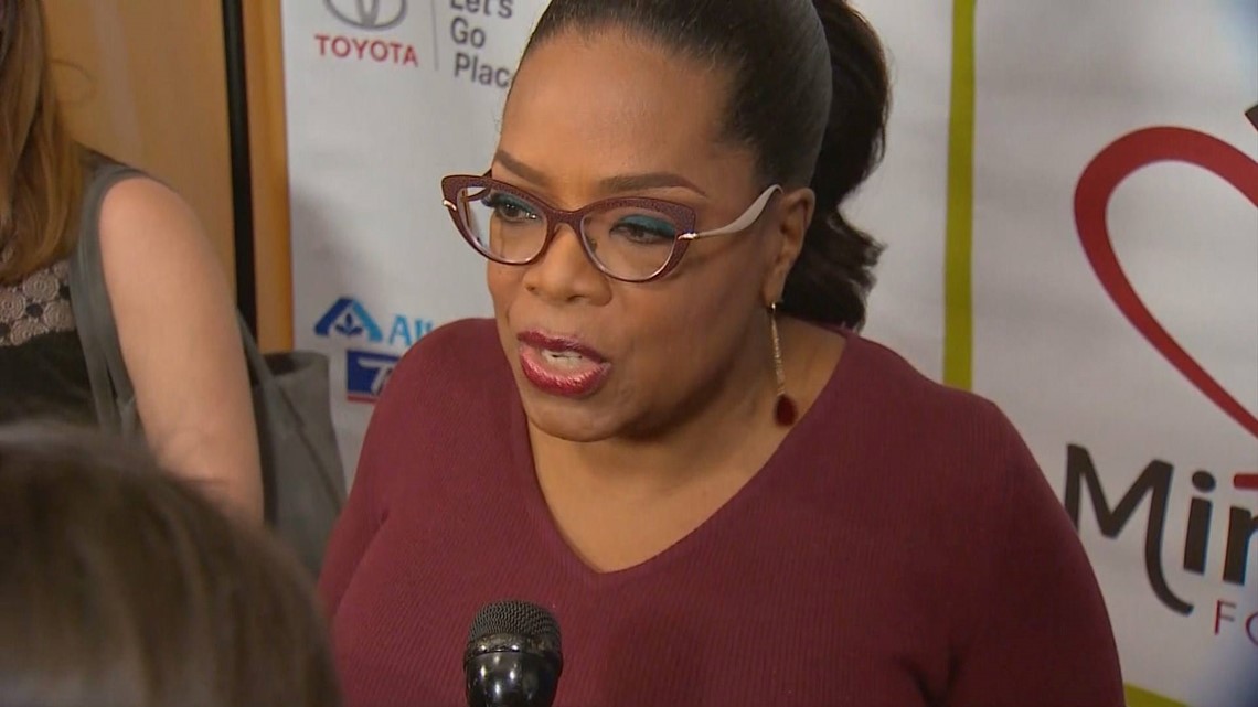 Oprah Winfrey in Collin County to support nonprofit food bank