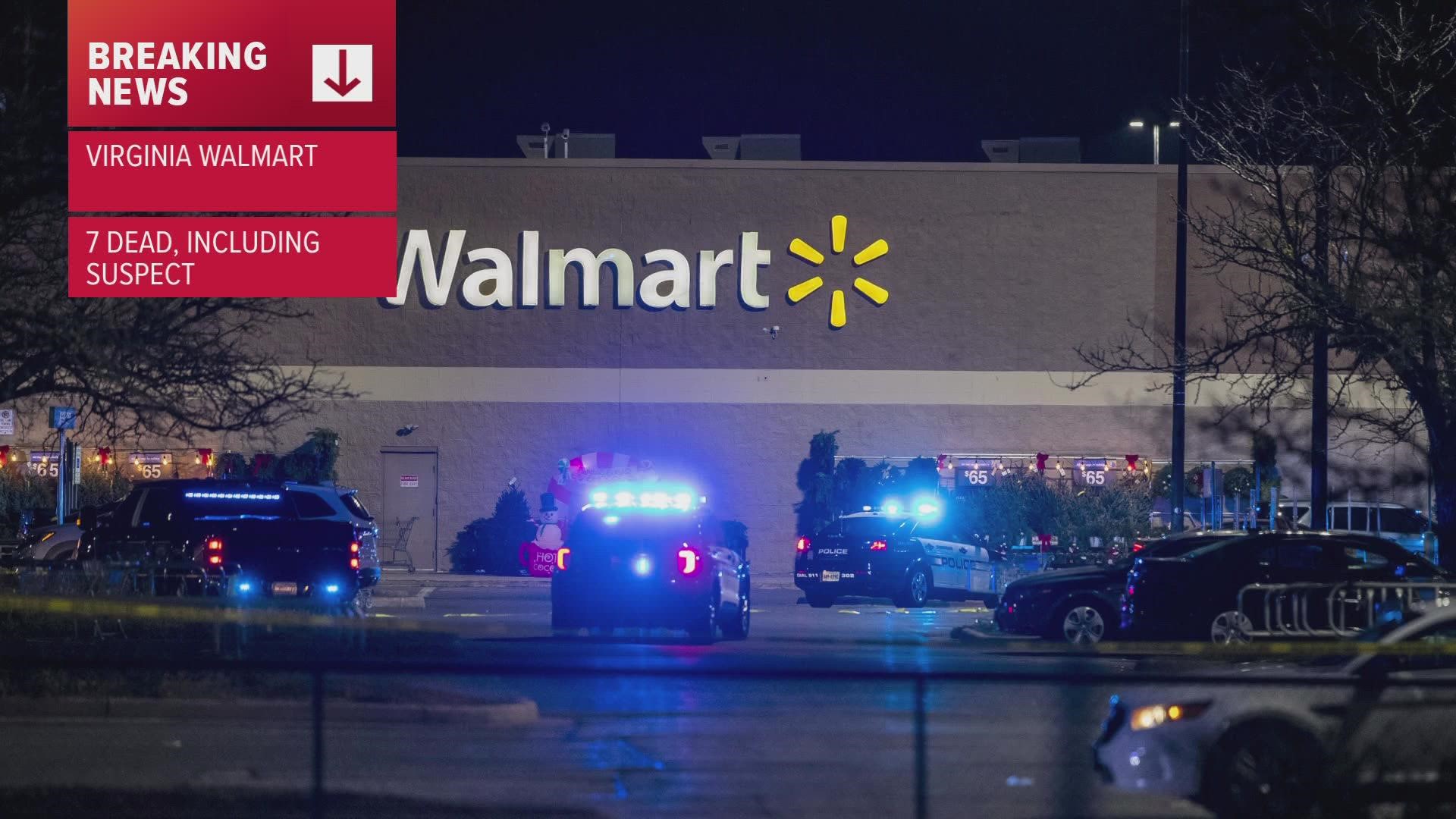 Seven people were killed, including the suspect, who was an employee, authorities said.