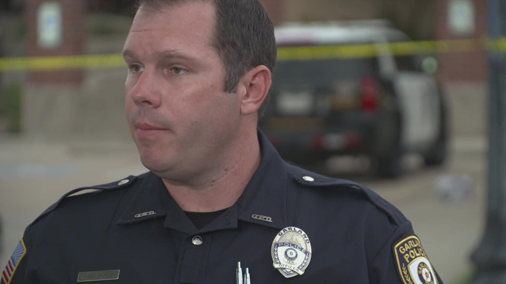 The Plano police shot a man Sunday after he opened fire inside the Plano Police Department.