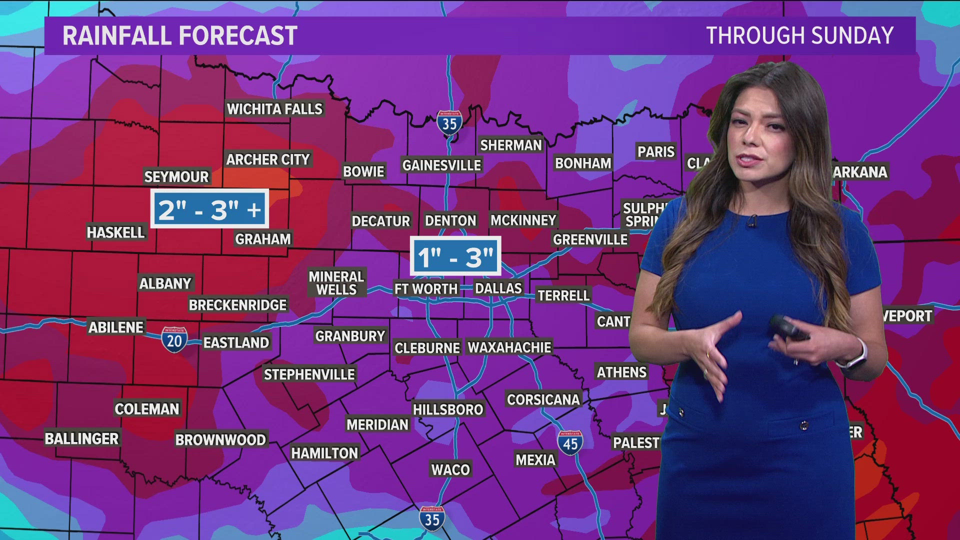 DFW Weather: Storm chances continue through the weekend | wfaa.com