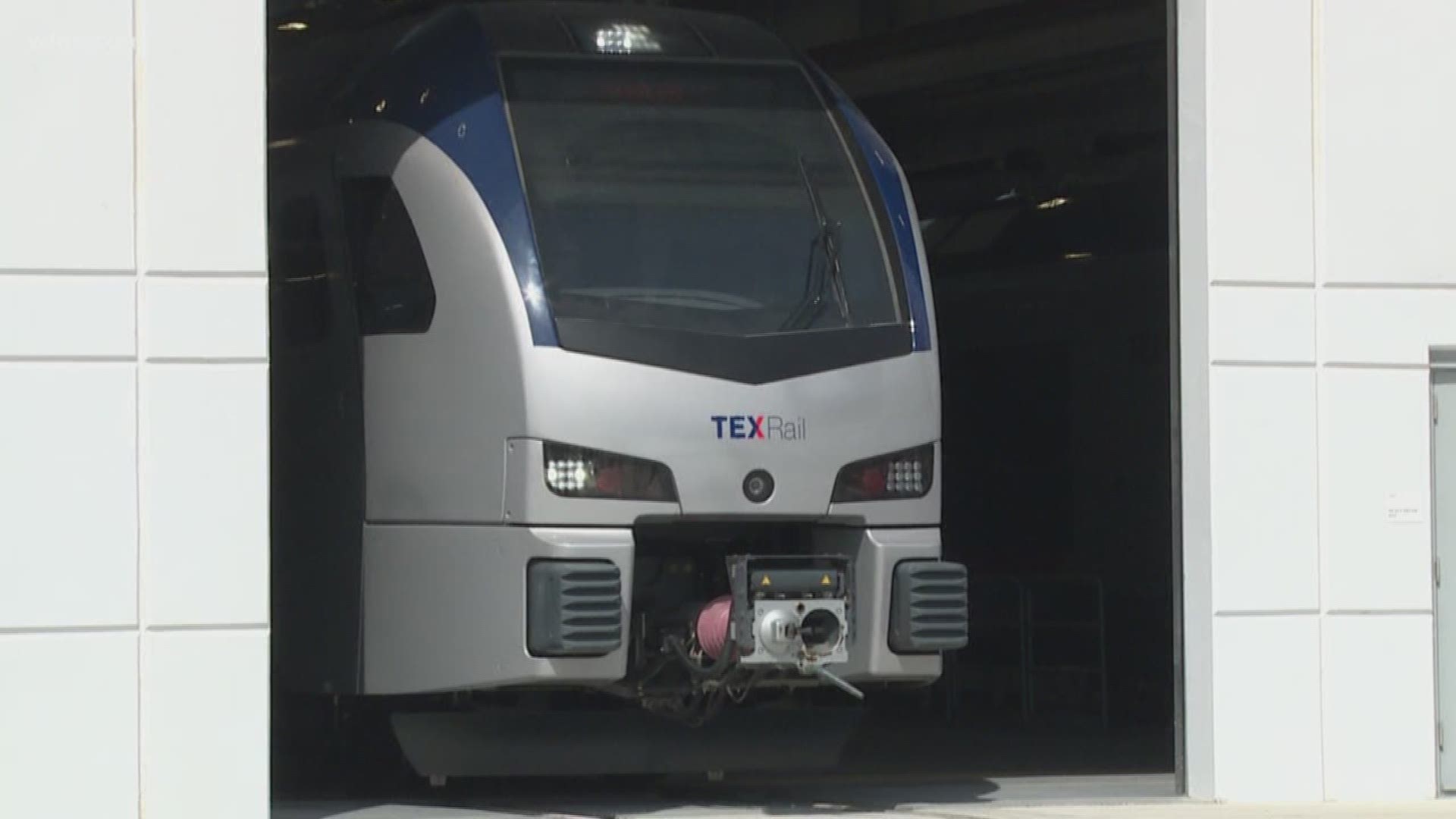 The train will connect downtown Fort Worth to DFW Airport.