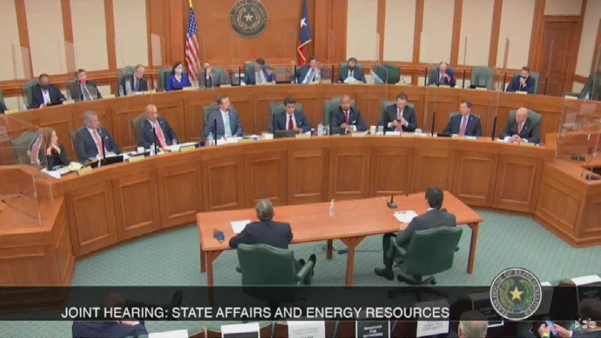 The Texas House Committees on State Affairs and Energy Resources will hold a joint hearing at 9 a.m. to discuss the factors that led to statewide outages last week.
