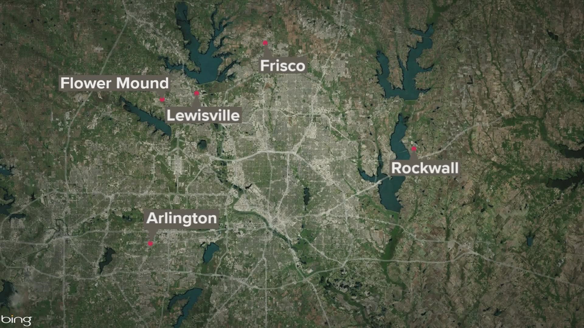 Fourteen students across North Texas have been arrested - including 10 on Friday alone - after a flurry of alleged threats prompted panic and school closures.