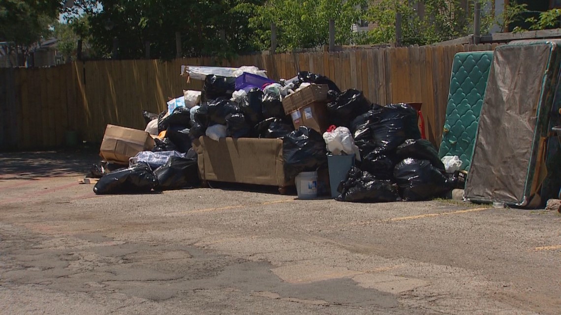 Trash problem at Pleasant Grove apartment complex | wfaa.com