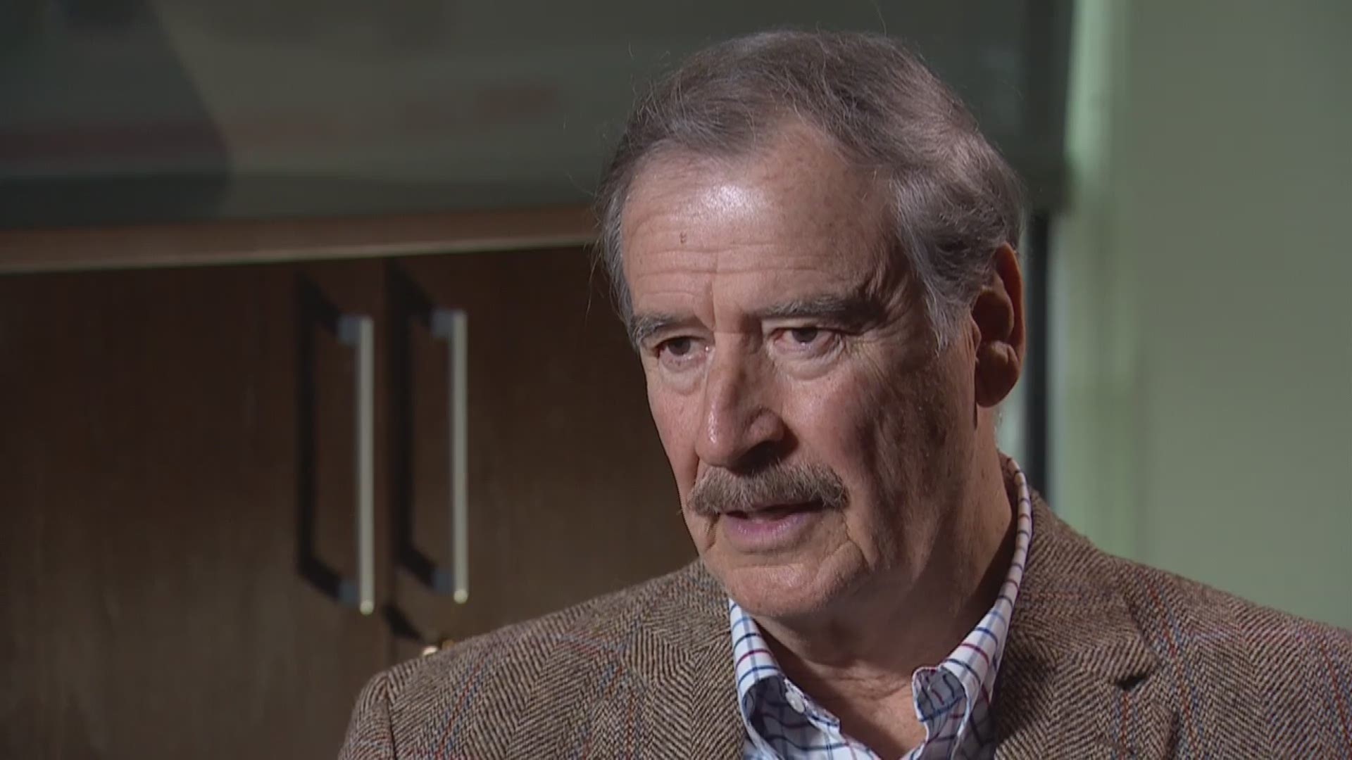 RAW: WFAA interview with Vicente Fox Part 1