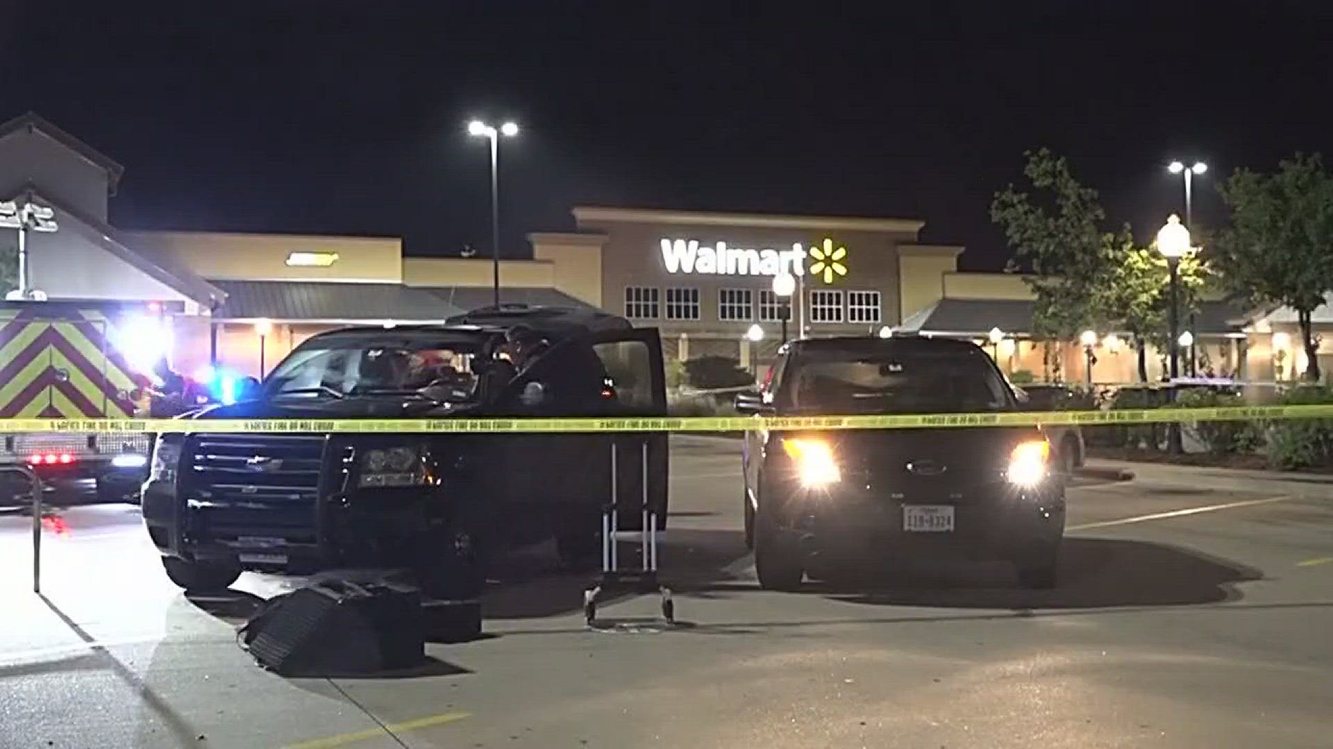 Walmart shooting suspect arrested while taking victim to hospital