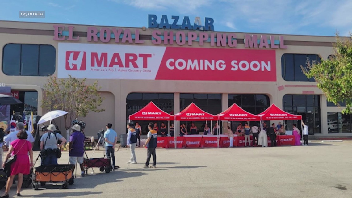 North Texas H-Mart will open later than initially projected. Here's the new timeline