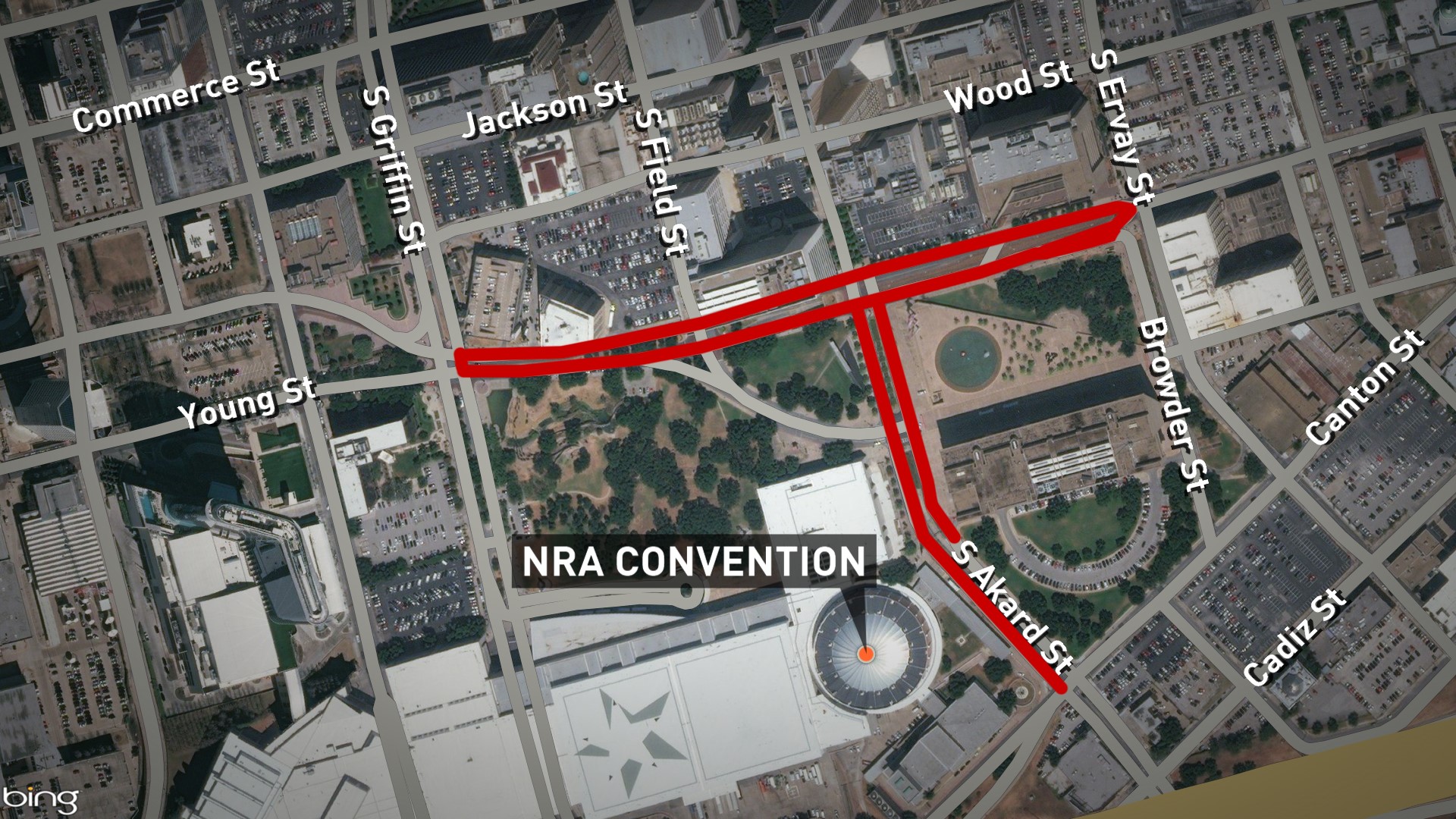 Planning on being downtown this weekend? Here’s what the NRA convention