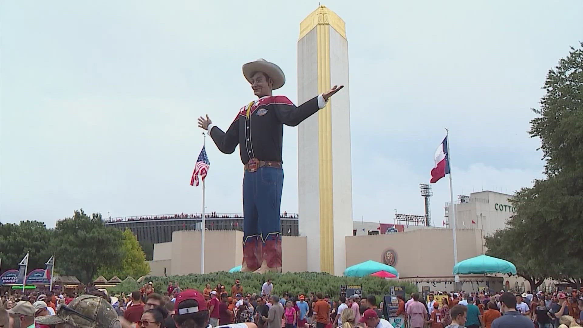 Officials with the State Fair of Texas announced a ban on guns this year, something that Texas Attorney General Ken Paxton says violates state law.