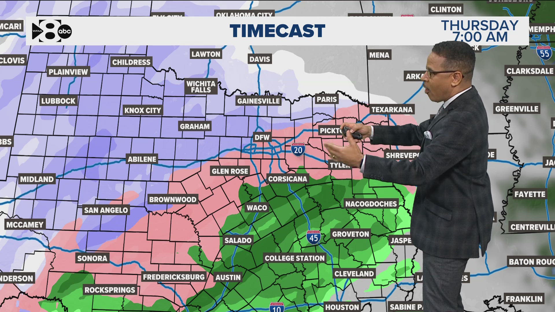 DFW Weather Tempetures drop in North Texas, plus chances for snow this week