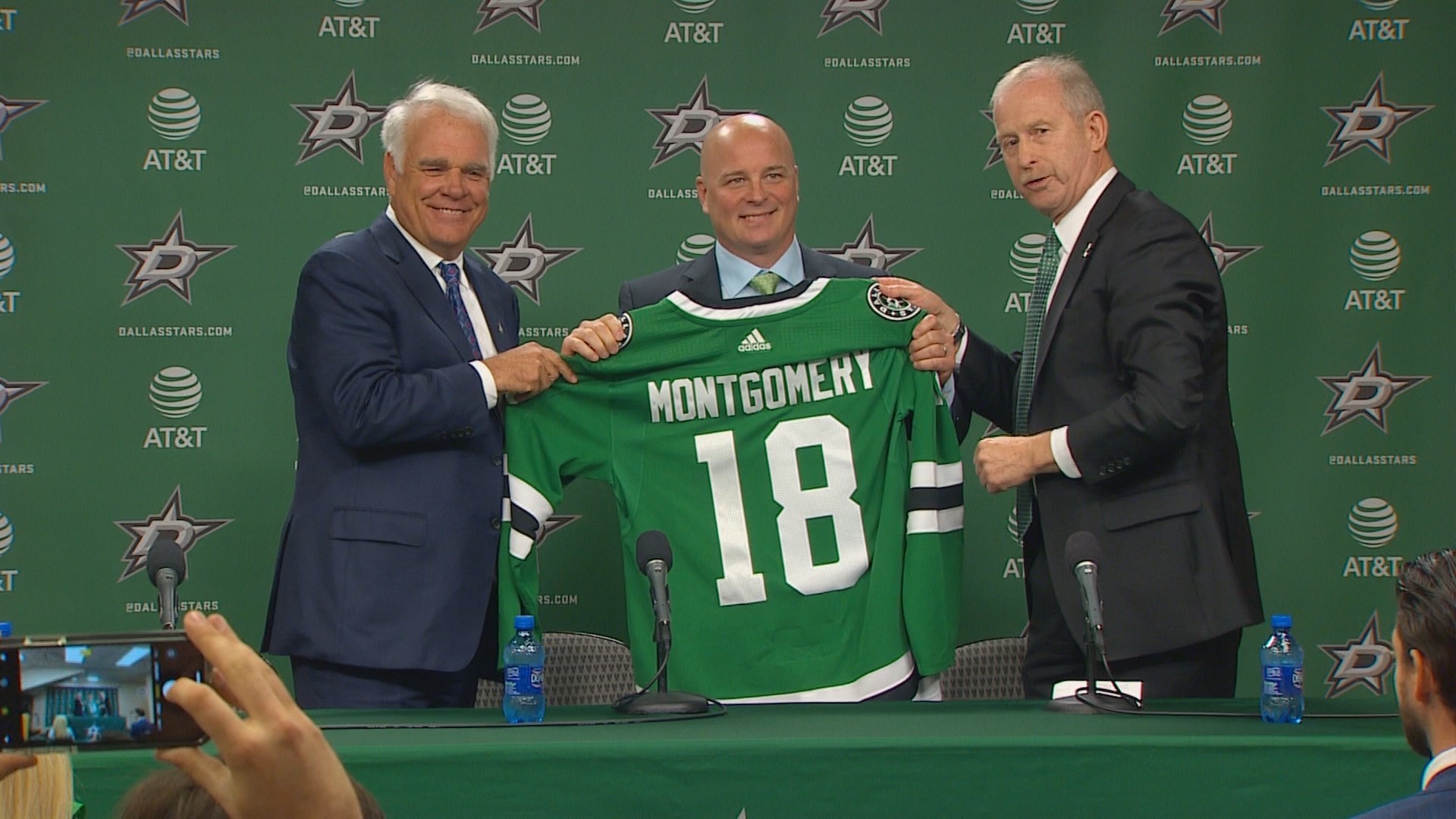 The Stars dismissed Jim Montgomery on Tuesday. Rick Bowness has been made the interim head coach.