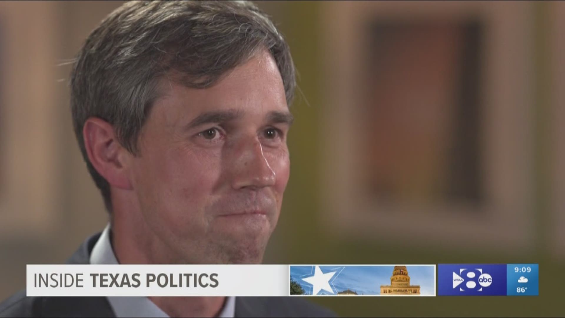 Inside Texas Politics began with U.S. Rep. Beto O'Rourke, Democratic candidate for U.S. Senate, in studio to discuss how much it will cost to unseat incumbent Republican Senator Ted Cruz. Rep. O'Rourke also had a message to critics in his own party. He jo