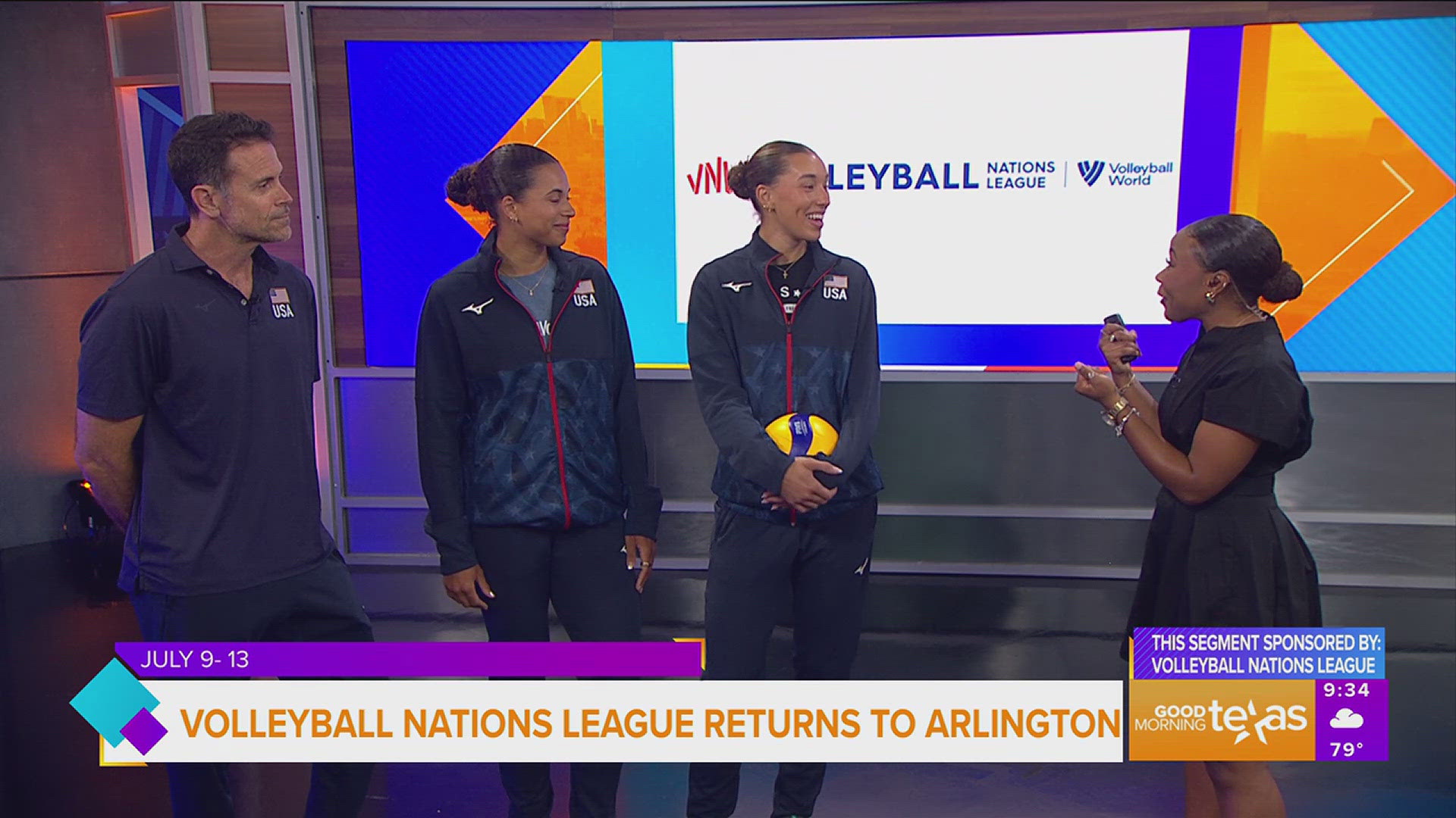 This segment is sponsored by Volleyball Nations League. 