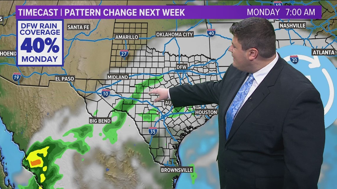DFW Weather: There are rain chances every day this week -- but not ...