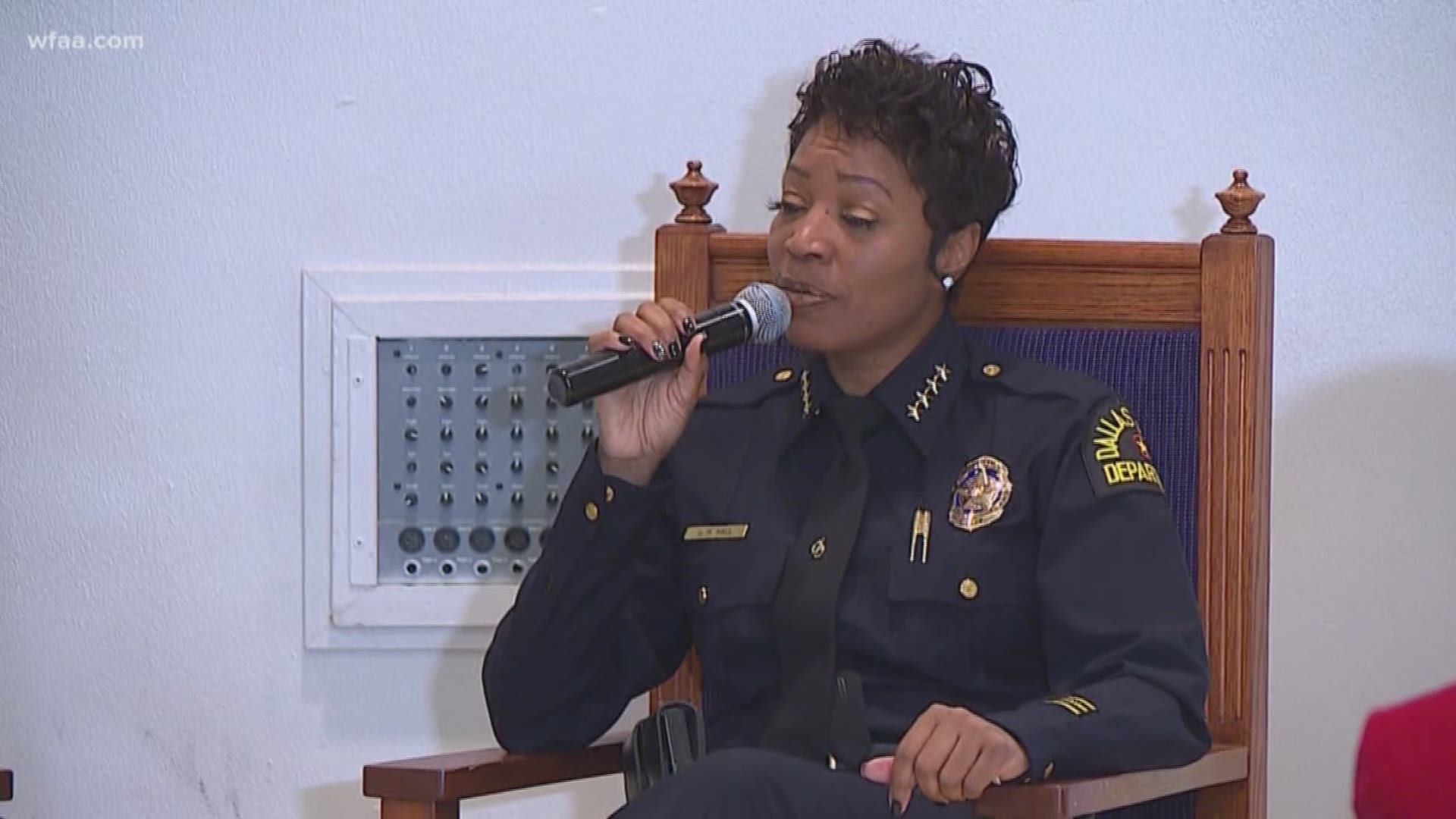 Police Chief Reneé Hall seeks to strengthen Dallas Citizens Police Review Board.
