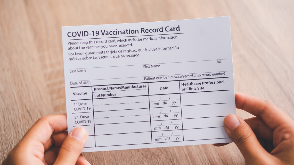What to do if you lose your vaccine card in Dallas County | wfaa.com