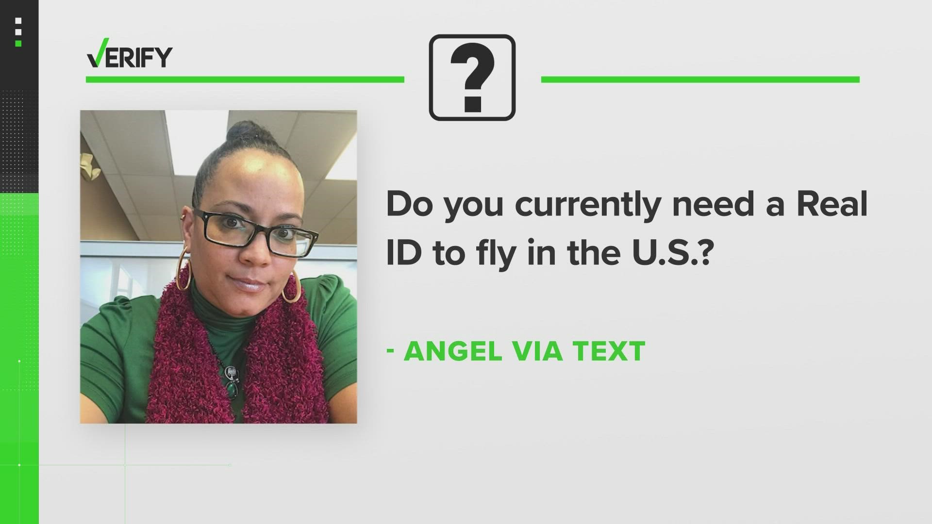 With so many travelers hitting the airports, one overlooked item might be the ID you need to get on an airplane.