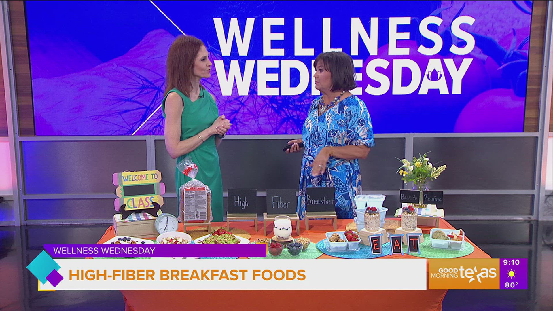 Registered Dietitian Amy Goodson shares how to add the right about of fiber to your breakfast to kick start your day.