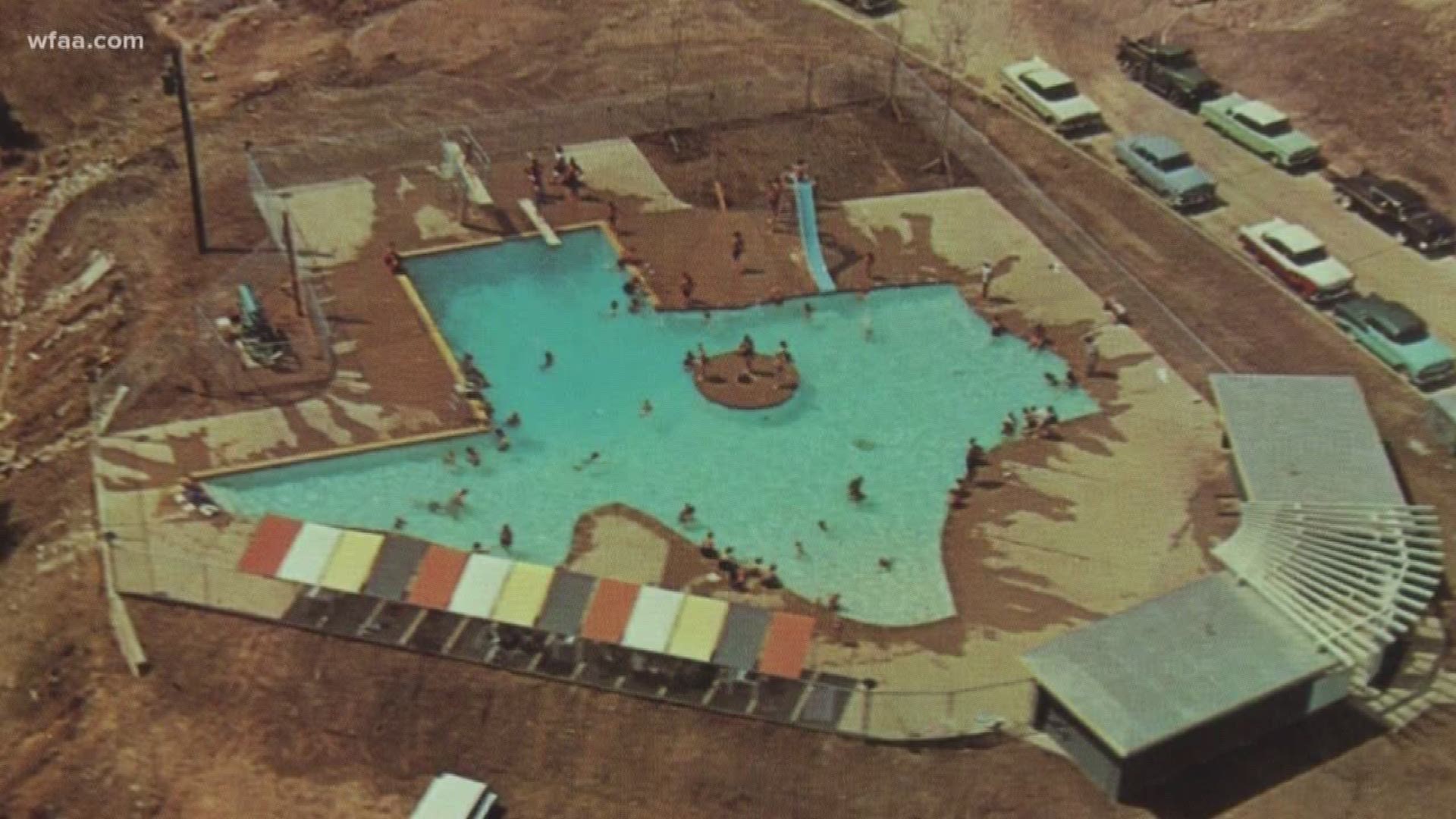 Repair crews discovered the original parts of the 1961 pool. The new updates came at a higher price tag than the foundation could afford.