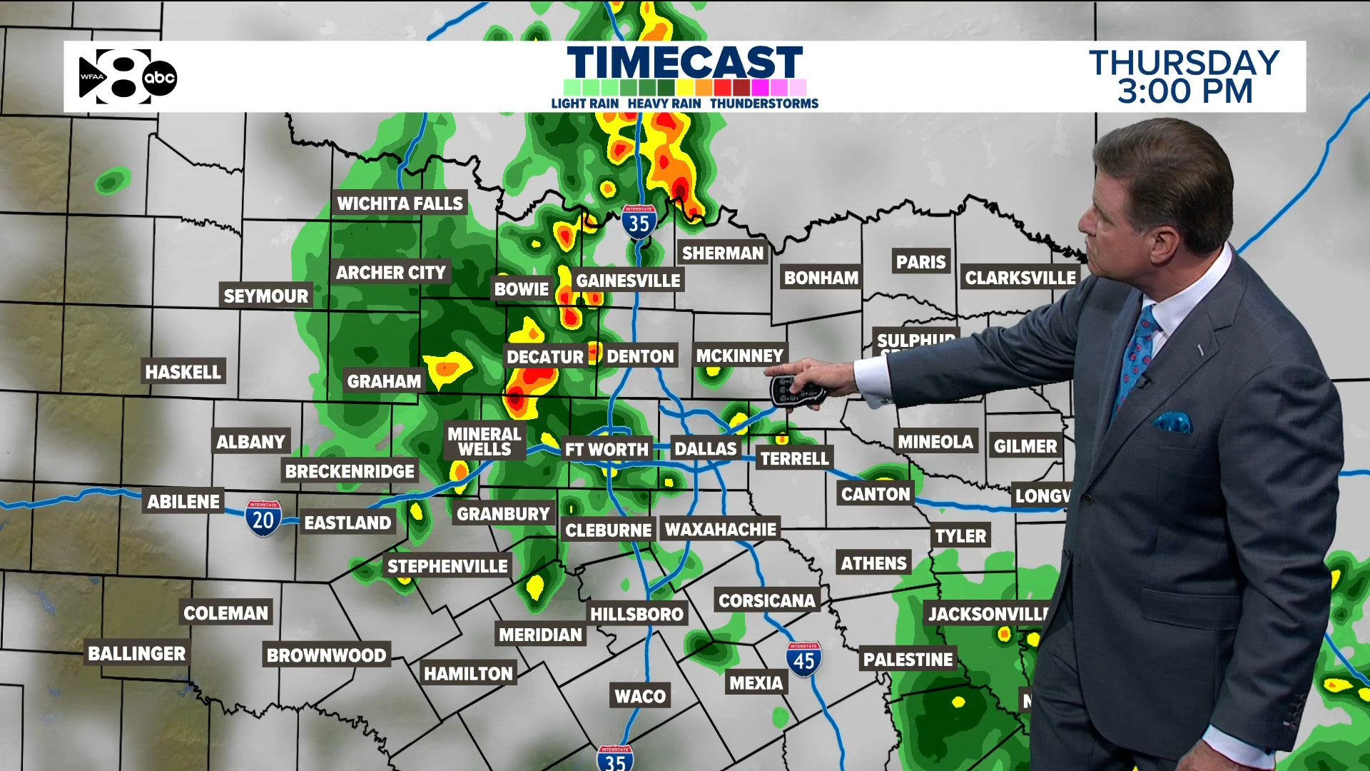 DFW Weather: Daily rain chances and cooler temps heading to Memorial ...