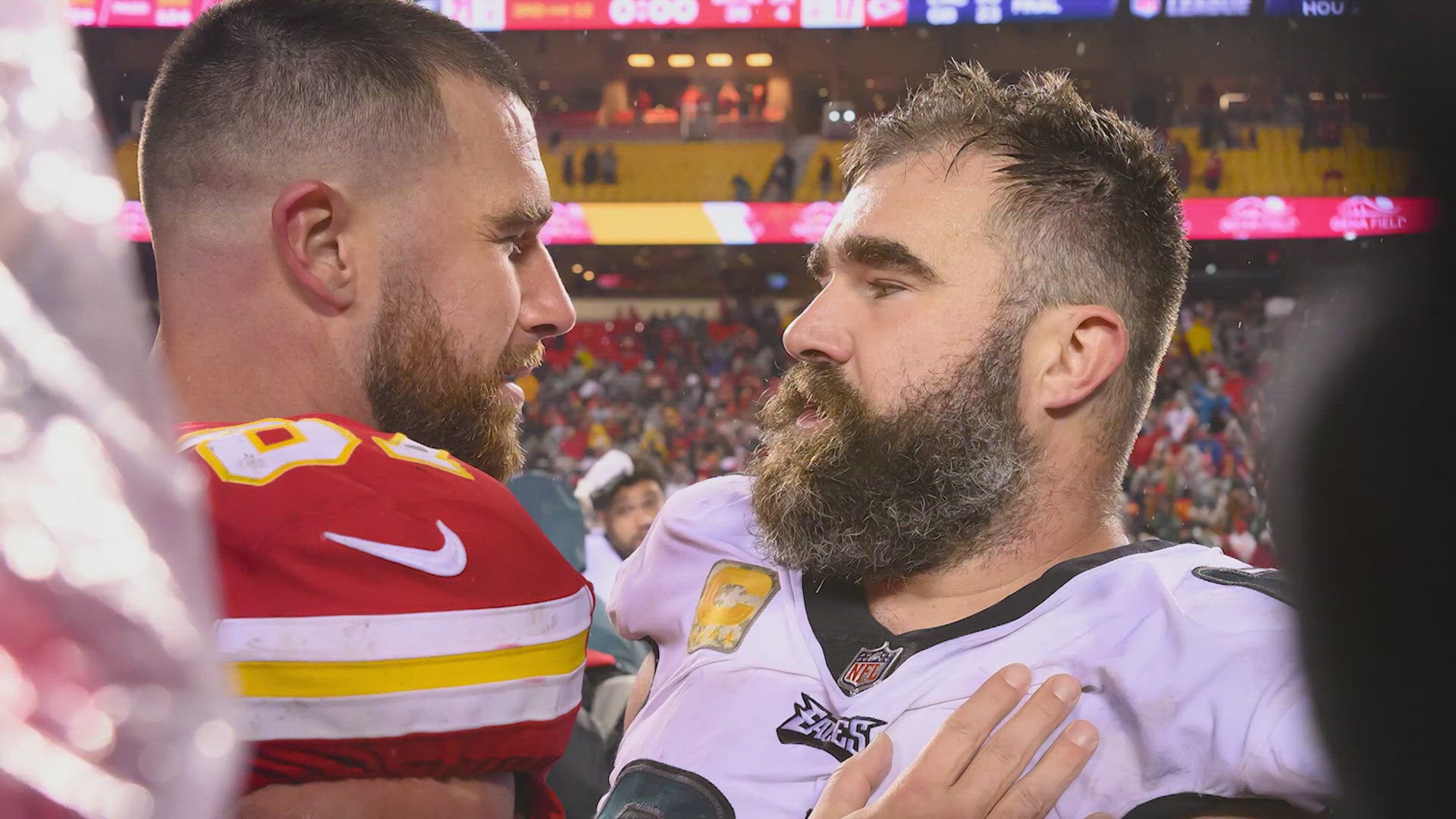 Travis Kelce renewed his contract with the Kansas City Chiefs while Jason Kelce is set to join ESPN's 'Monday Night Countdown.'