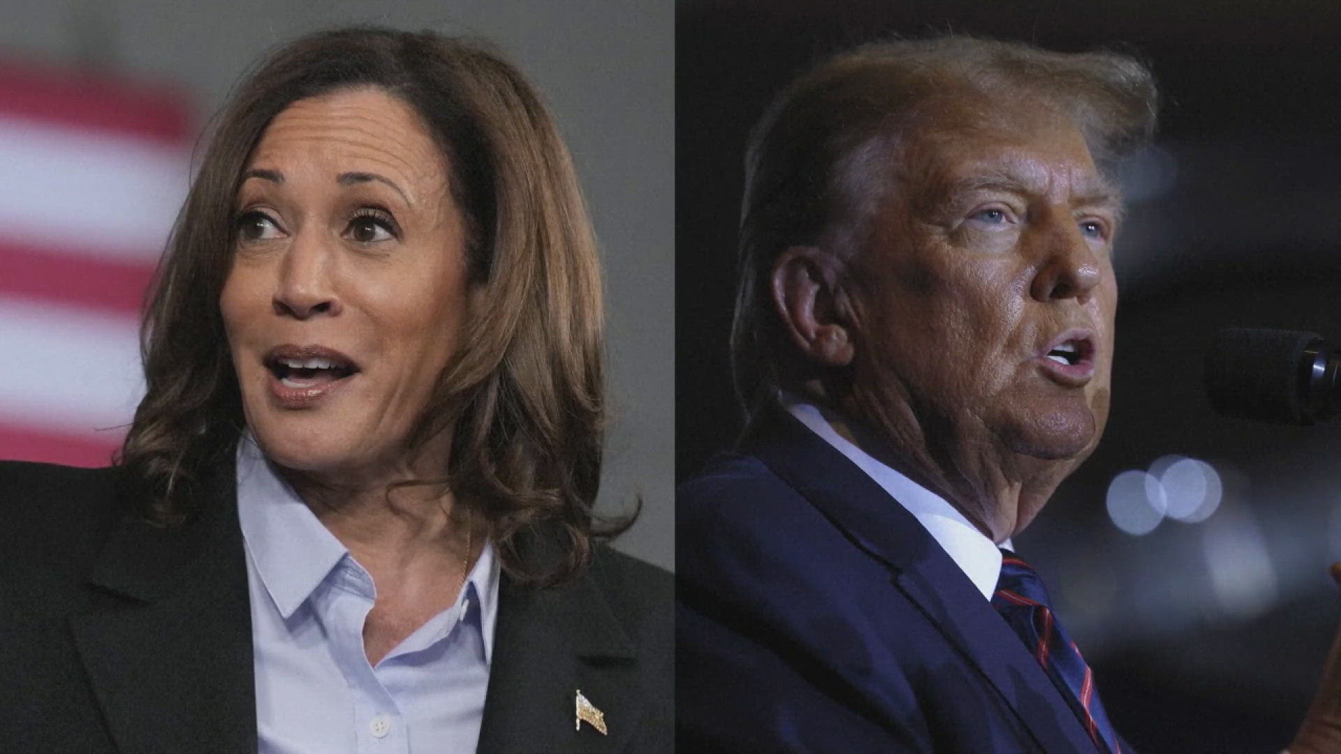 Former President Donald Trump and vice president Kamala Harris are focusing on several critical swing states nearly two months ahead of Election Day.