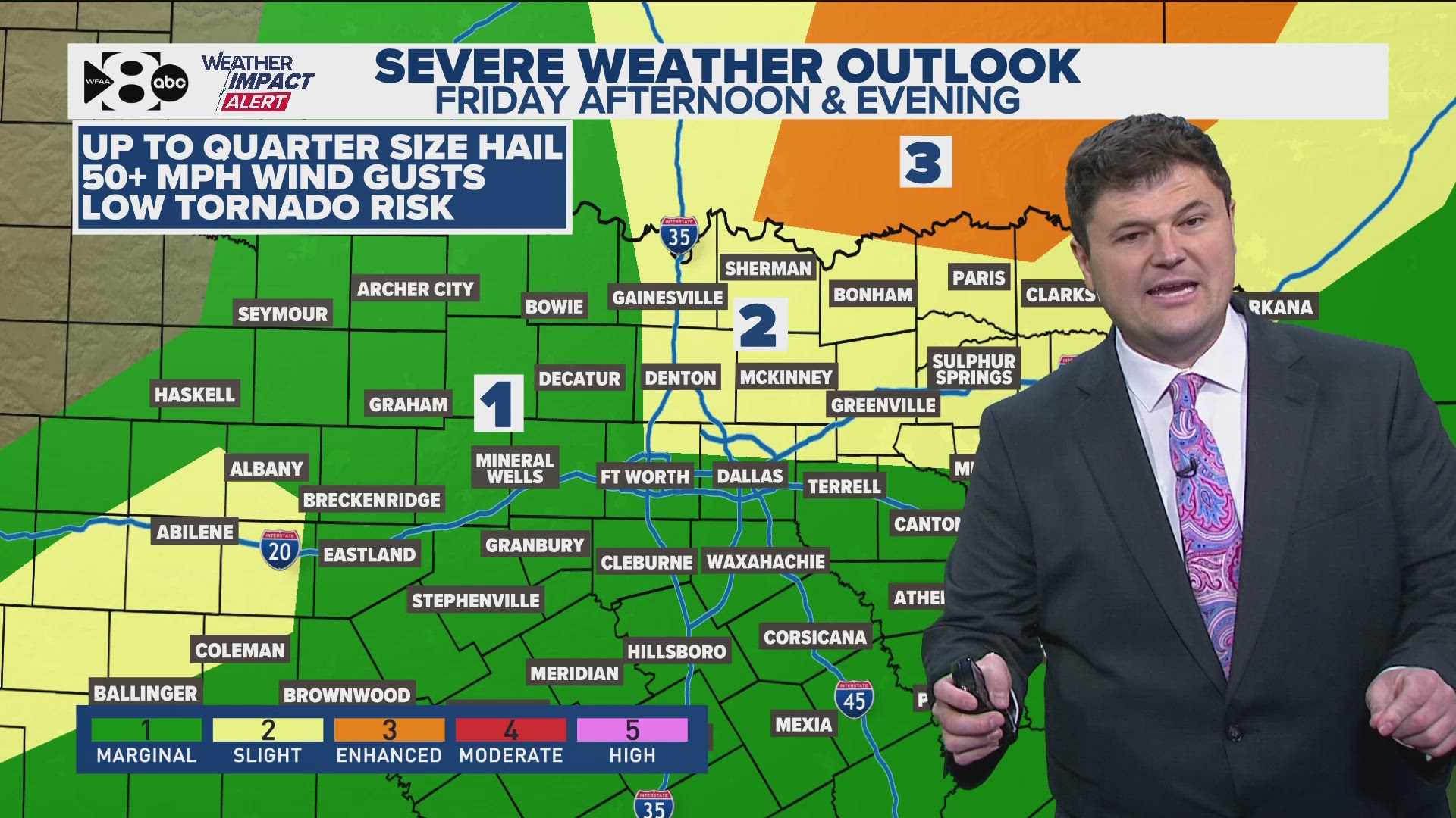 DFW Weather: Chance of rain for parts of North Texas tonight, severe ...