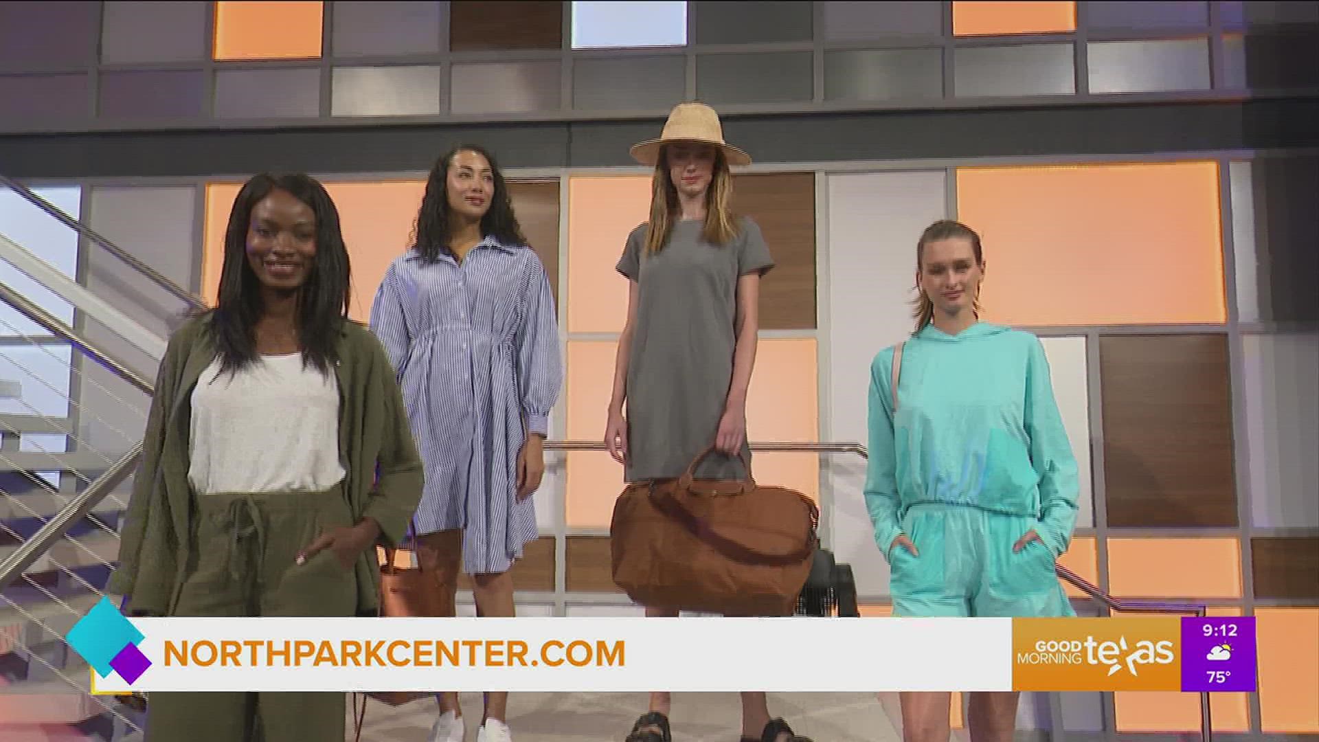 Summer travel season is expected to be one of the busiest ones yet. Shelby Foster with Northpark Center is helping us think comfy and casual for wear.