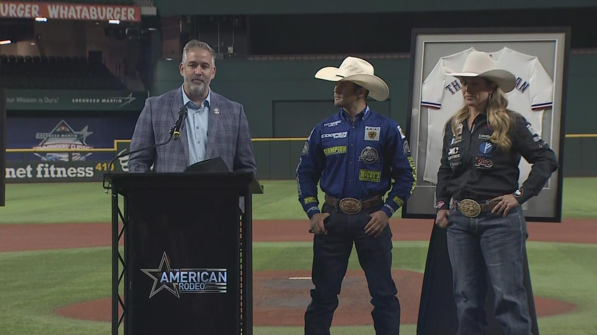 Globe Life Field new home for the American Rodeo