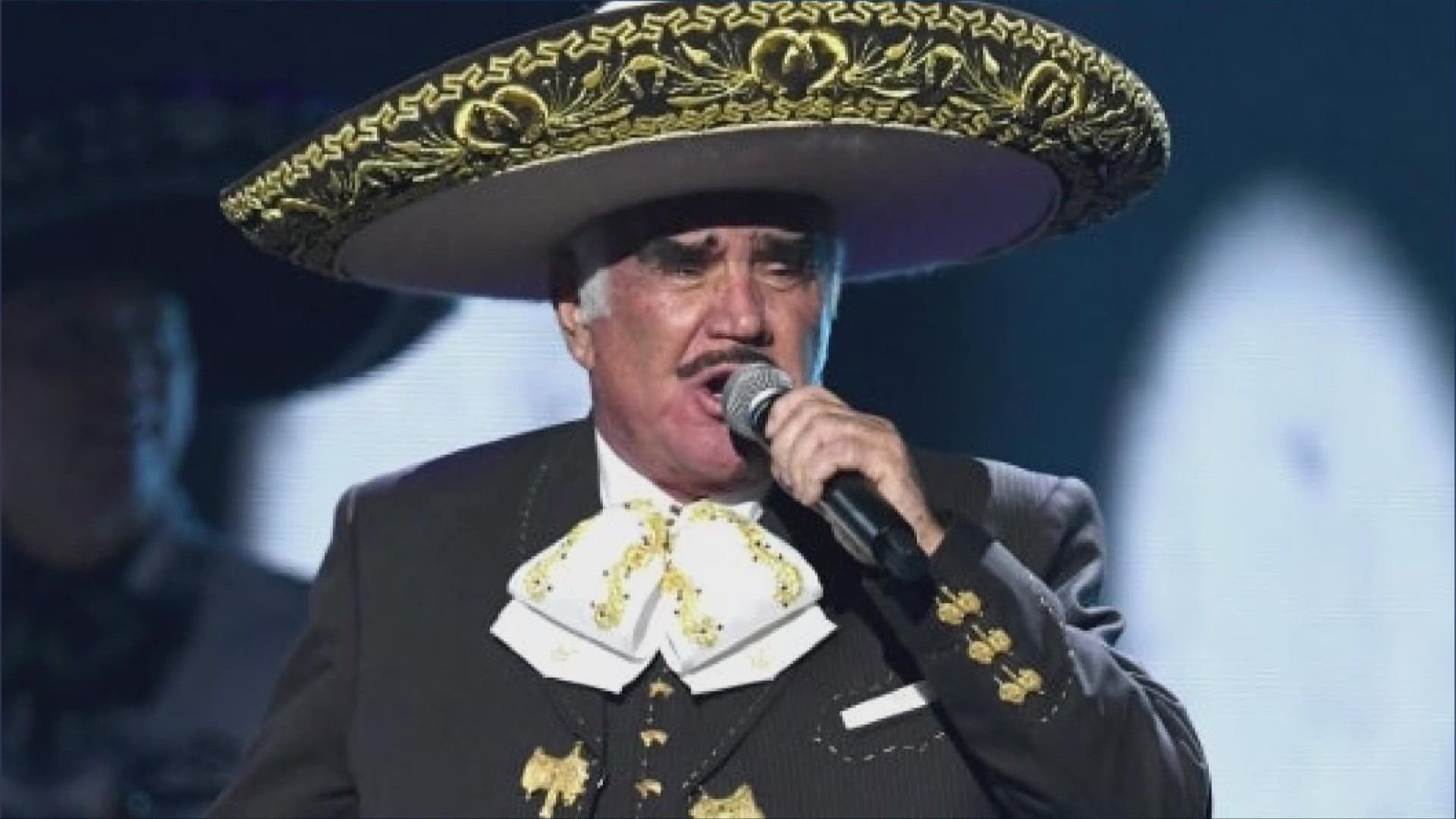 The legendary Mexican singer was mourned by many local leaders and fans in North Texas Sunday.