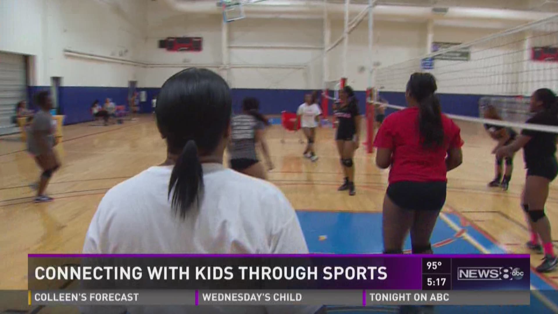 Connecting with kids through sports
