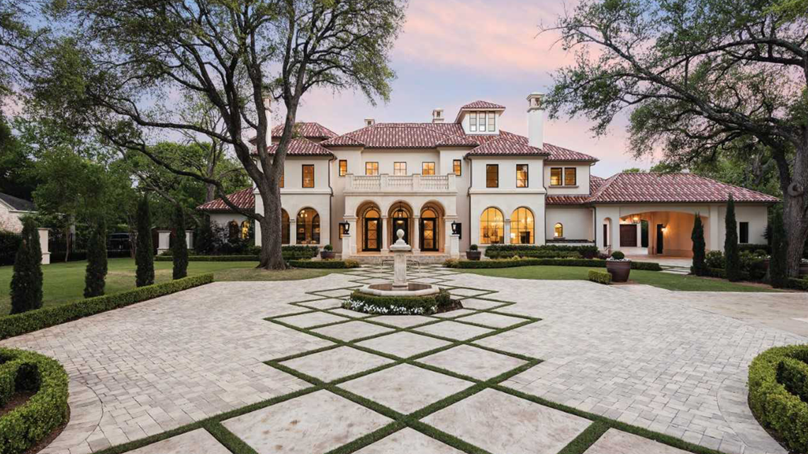 Feel the Mediterranean breeze at this 14M Preston Hollow mansion