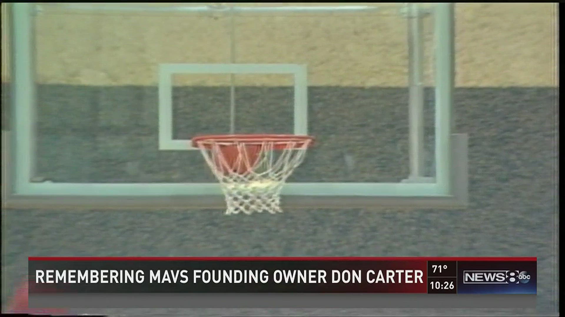 Mavs founding owner -- and legend -- Don Carter.1933-2018
