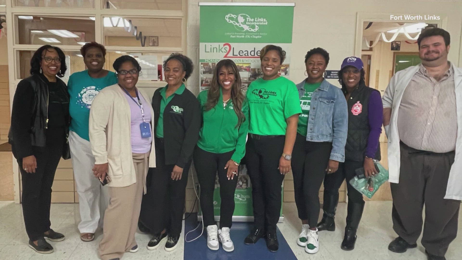 The Fort Worth chapter of The Links, Incorporated join WFAA's Dia Wall on Midday.