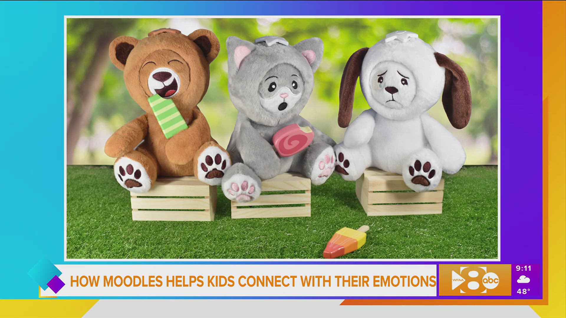 We learn how Moodles, founded by Joanna Paul, helps kids connect with their emotions. 