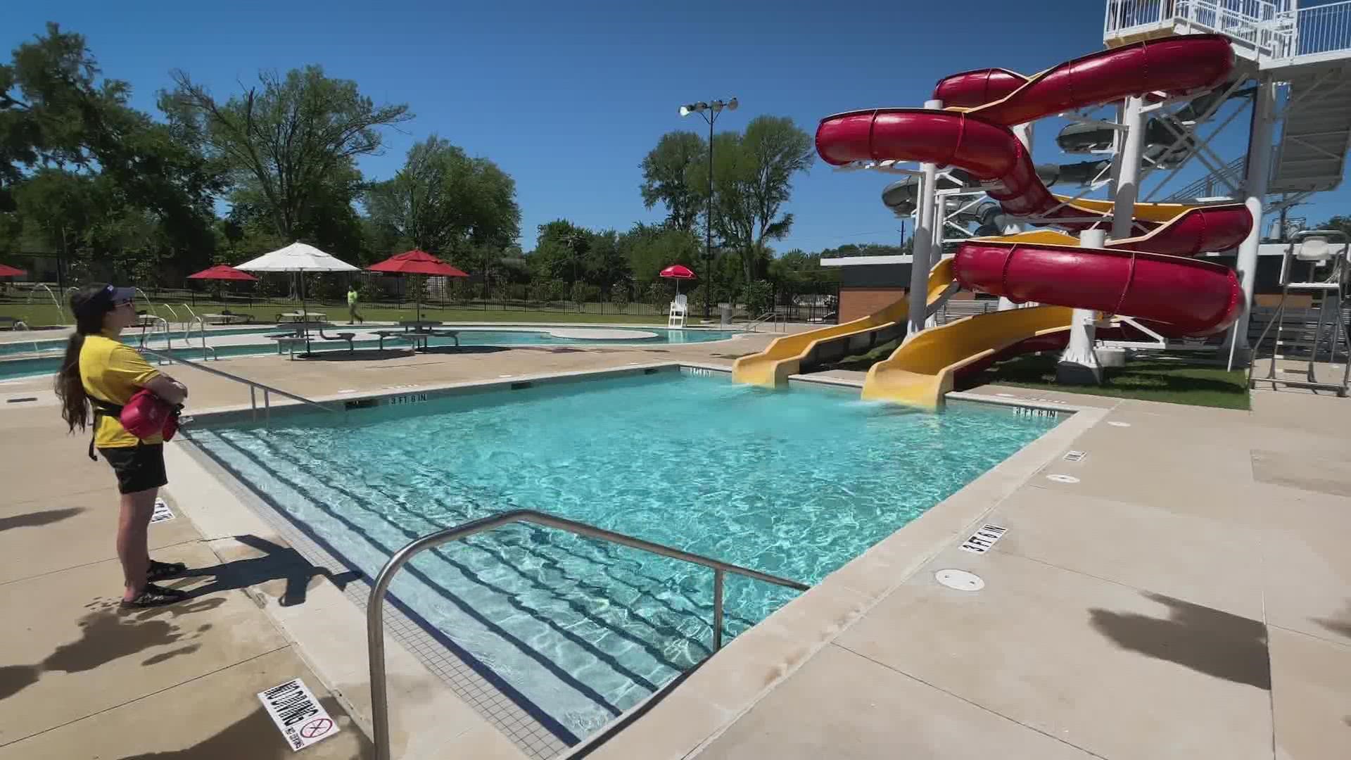 Saturday, May 28, Robles and his team will start by opening The Cove Aquatic Center at Fretz, The Cove Aquatic Center at Samuell Grand, and The Cove at Crawford.