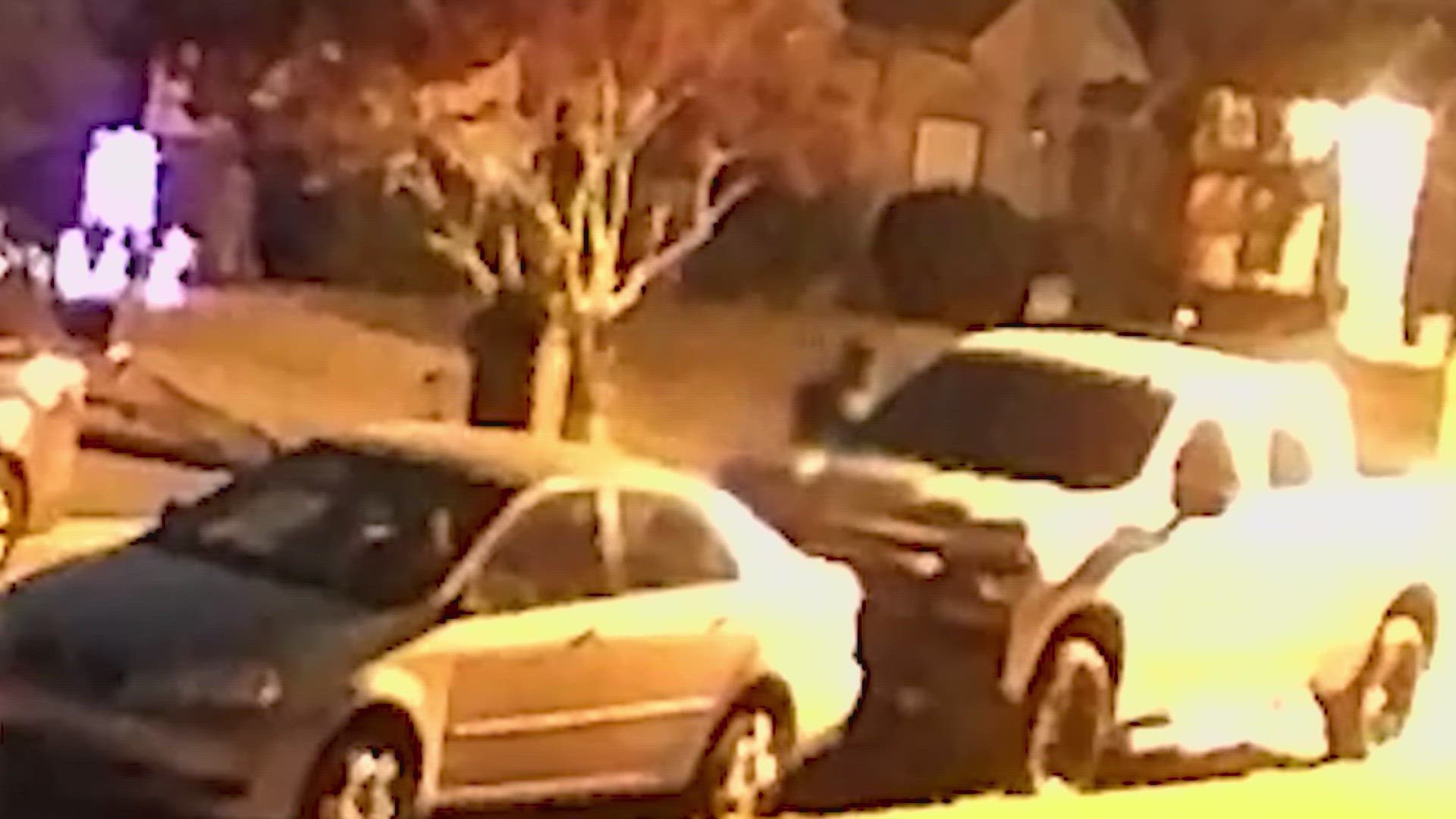 The thieves were caught on security footage--hitting cars parked on both streets and alleyways in a Carrollton neighborhood.