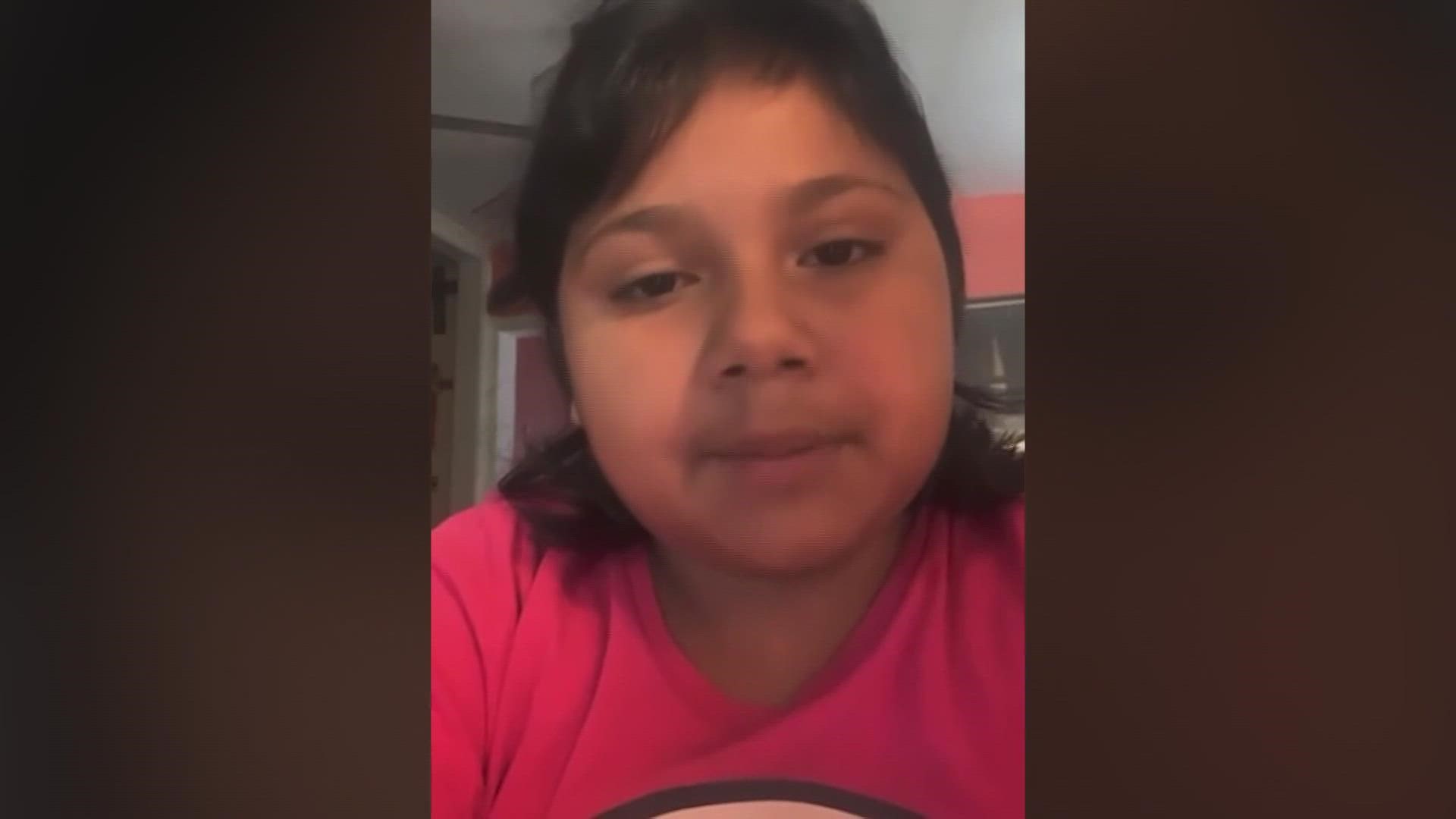 Eliahna Garcia, 9, was one of 19 children killed in the shooting at Robb Elementary School in Uvalde, Texas.