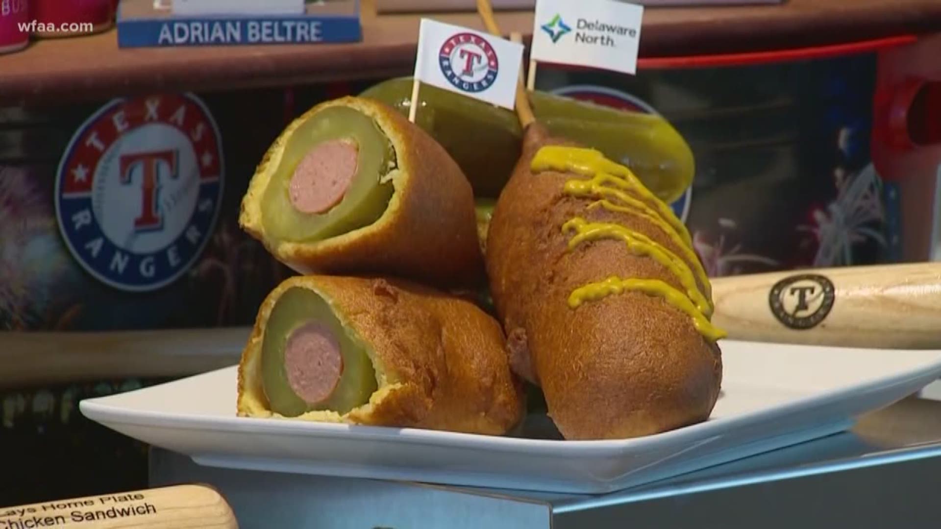 Globe Life Park unveils new food for baseball season