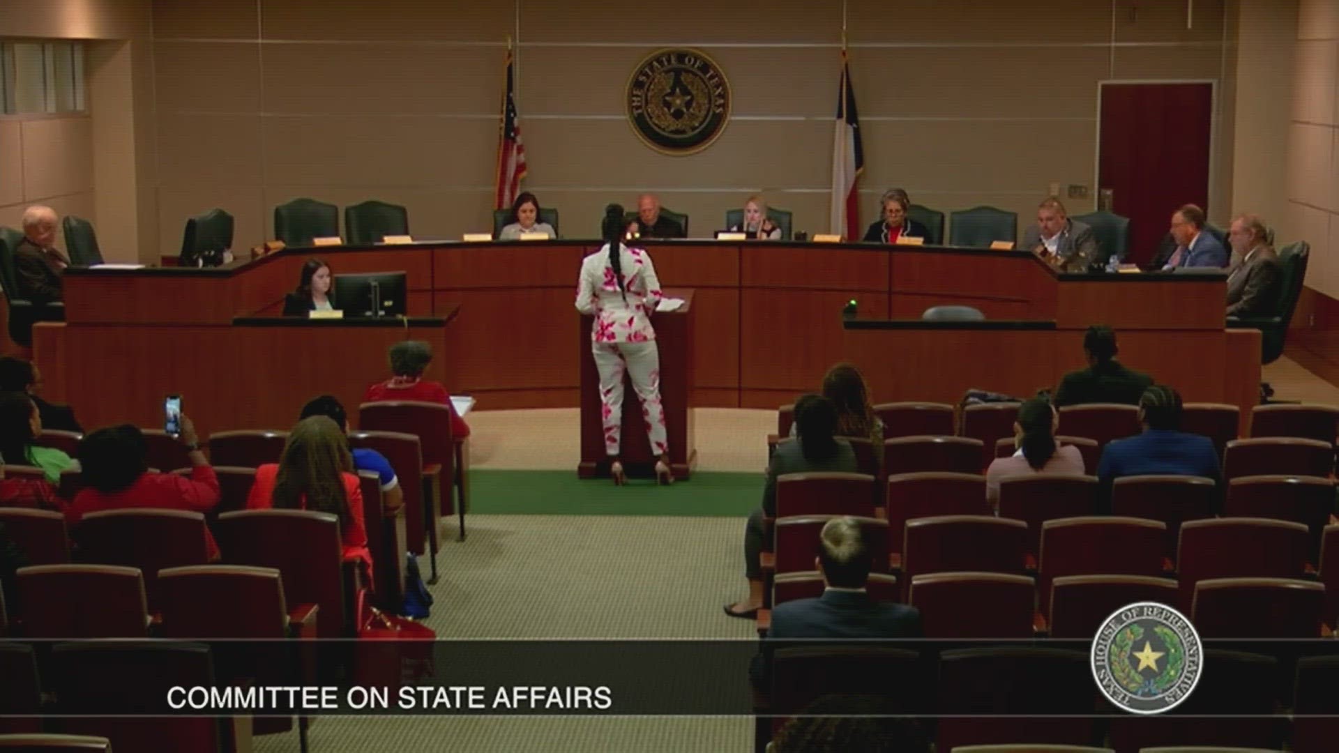 Tashara Parker testified in favor of HB 567, which would prohibit bans on certain hairstyles. You can find her full testimony on the WFAA YouTube channel.